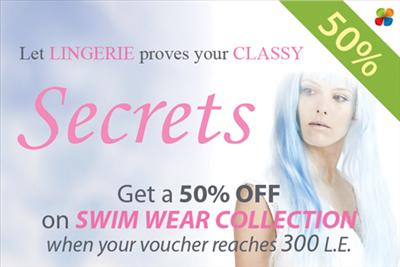 50% off on Swim Wear - Secrets