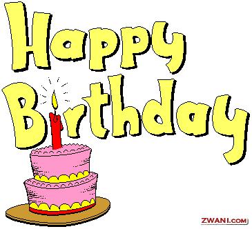 HAPPY BIRTHDAY CAKE.