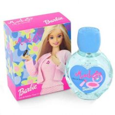 Une bouteille de parfum Barbie