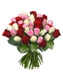 Fleurs en plastique
