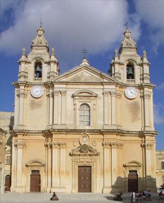 Catherdal of St.Paul,Mdina