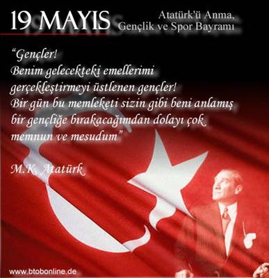 19 mayıs kutlamsı