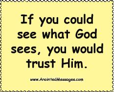 Trust God