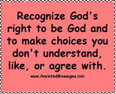 Recognize God