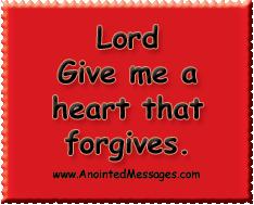 A heart that forgives