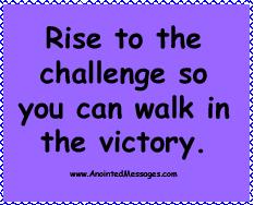 Rise to the challenge