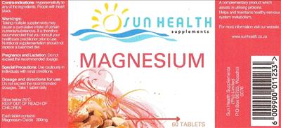 SHS Magnesium 