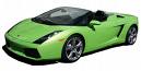 Green Lamborghini Gallardo
