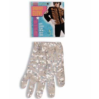 sequined gloves