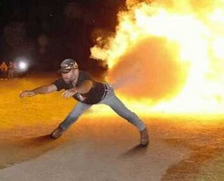 Hot fart