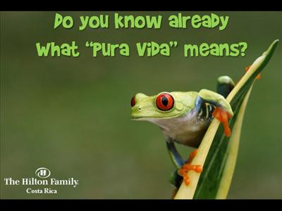 Do you know already what Pura Vida means?
