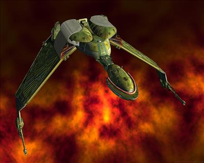 Two Klingon Birds of Prey