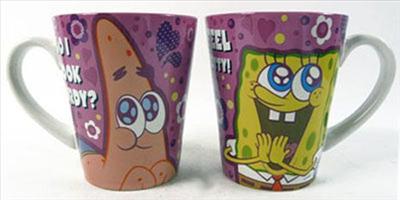 Spongebob and Patrick Star Coffee Mugs