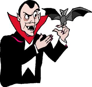 Don't be afraid all I vant is to wish you a Happy Halloween!