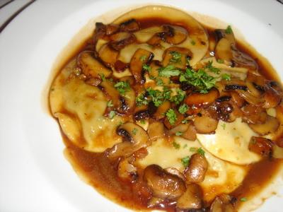 Mushroom Ravioli