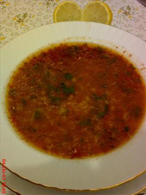 annemin çorbası..