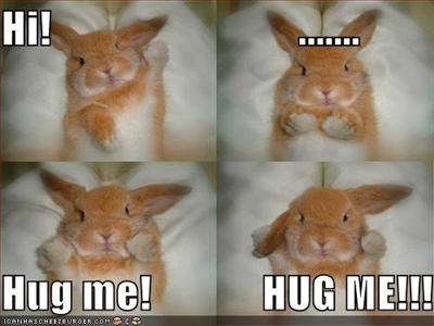 hug pwease!