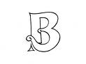 B