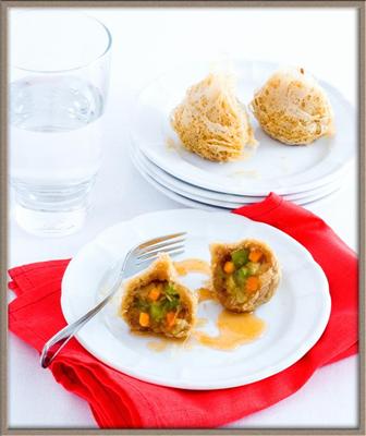 เผือกทอด (Fried Taro with Chicken)
