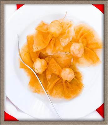 ถุงทอง (Toong-Thong = 1kind of spring rolls) 