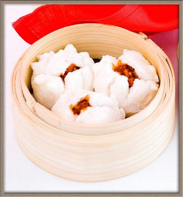 ซาลาเปาไส้หมูแดง (Red Pork Bun)