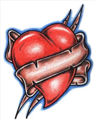 Banner Heart