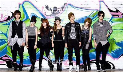 T-ara(티아라) & Supernova(초신성)( 7 Member)