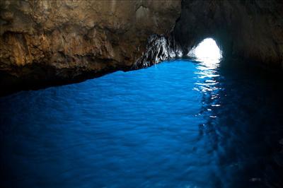 Angolo  della  Grotta Azzurra di Capri