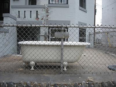 A Bathtub for your front yard