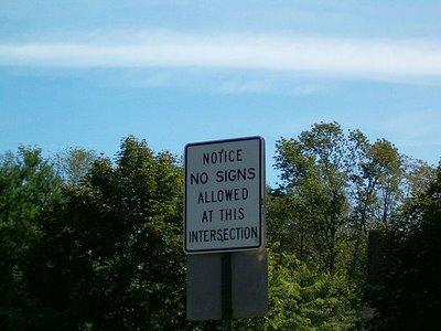 Stupid sign