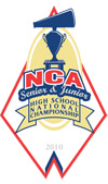 NCA High School Nationals Trading Pin 2010