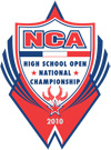 NCA High School Open Nationals Trading Pin 2010 