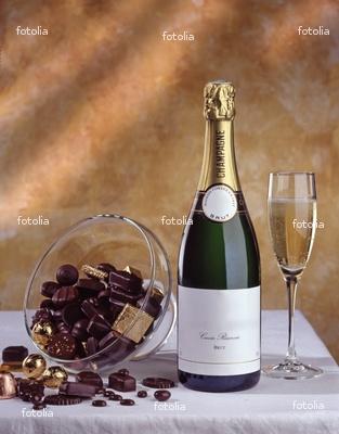 Champagne chocolat