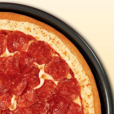 New! Stuffed Crust Pan Pizza
