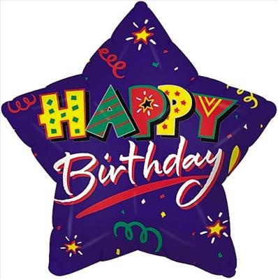 starry birthday greetings