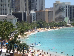 hawai adalarına 1 hafta tatil