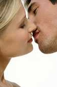 Kiss on the lips