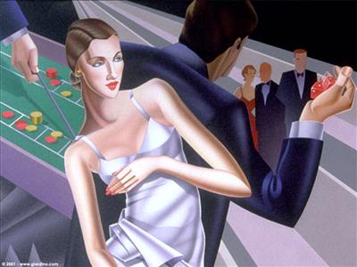 Art Deco Lady