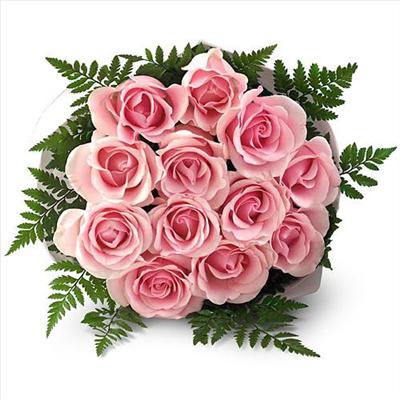 Dozen Pink Roses