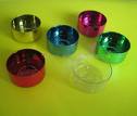 colorful candle holders