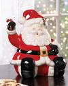 ceramic santa