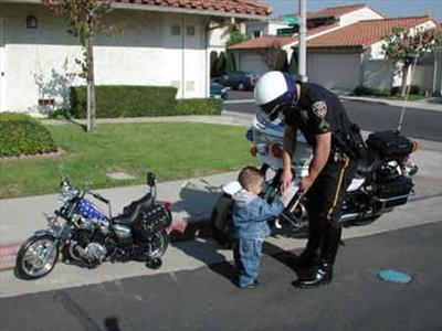 baby gets a ticket