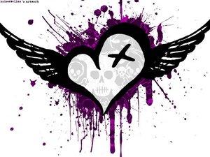 emo heart