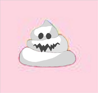 Halloween Ghost Poo