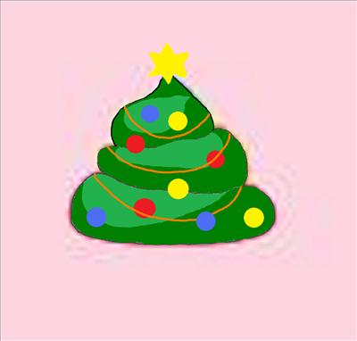 Christmas Tree Poo