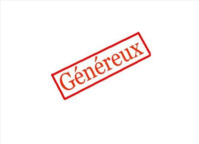 Généreux