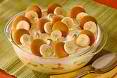 Bowl of banana Pudding