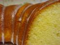 Slice of Lemon Pound Cake