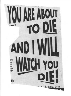 death threat