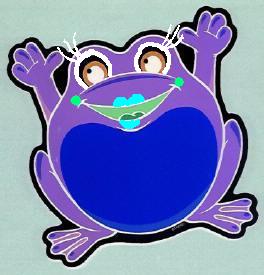 PURPLE FROG!